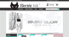 Desktop Screenshot of electricinkonline.com.br